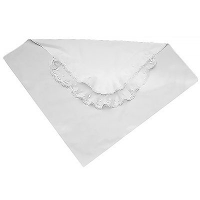 Уголок нарядный С кружевом размер 85 х 85 см Clariss 2058 1